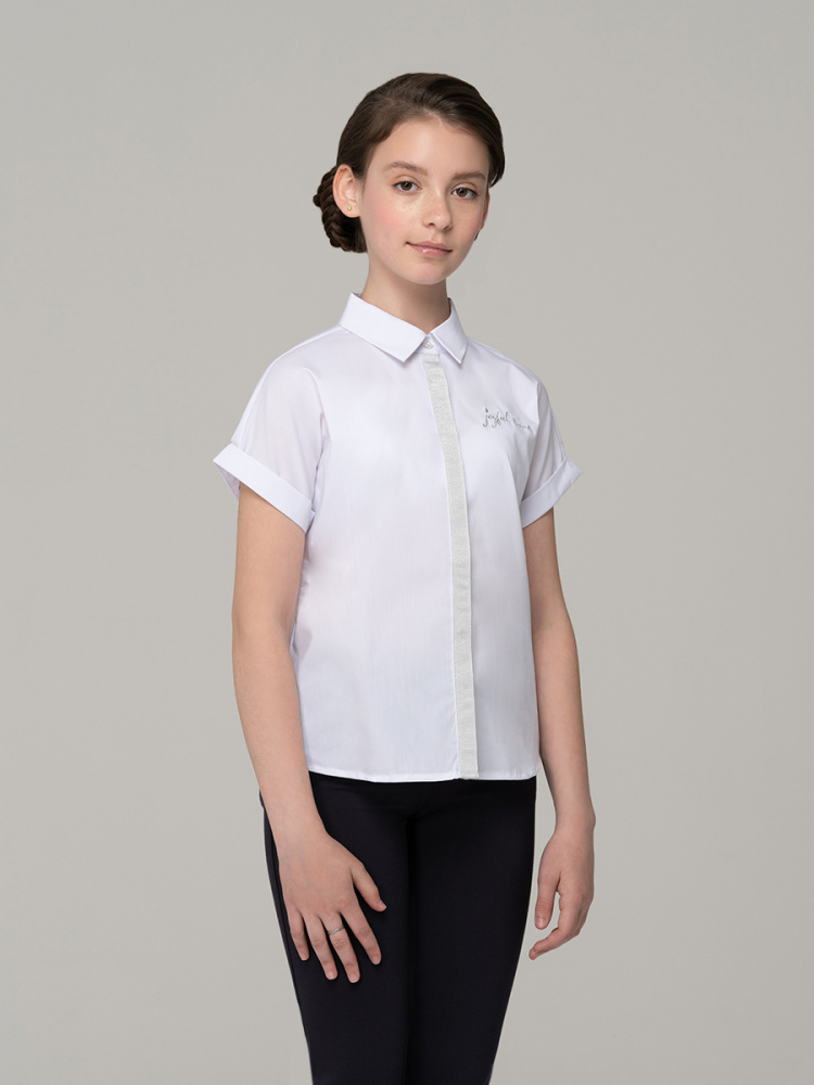 920-1 Блузка для девочки с коротким рукавом 920-1