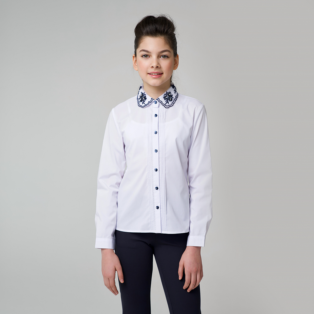 Блузка для девочки с  длинным рукавом 229S