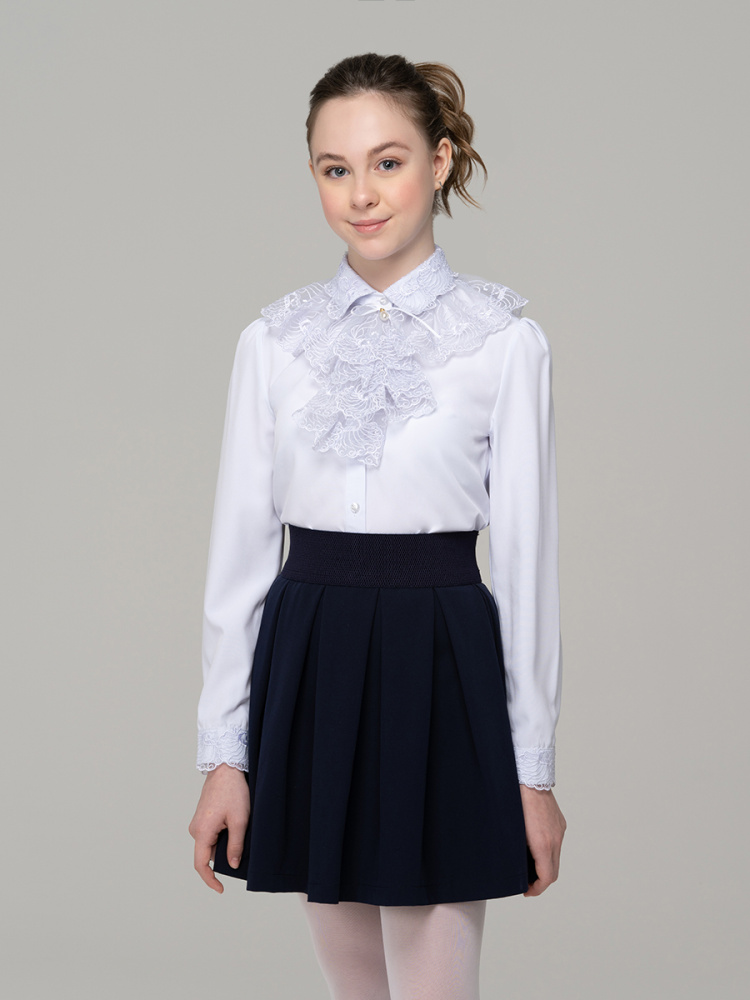Блузка для девочки с длинным рукавом 1002