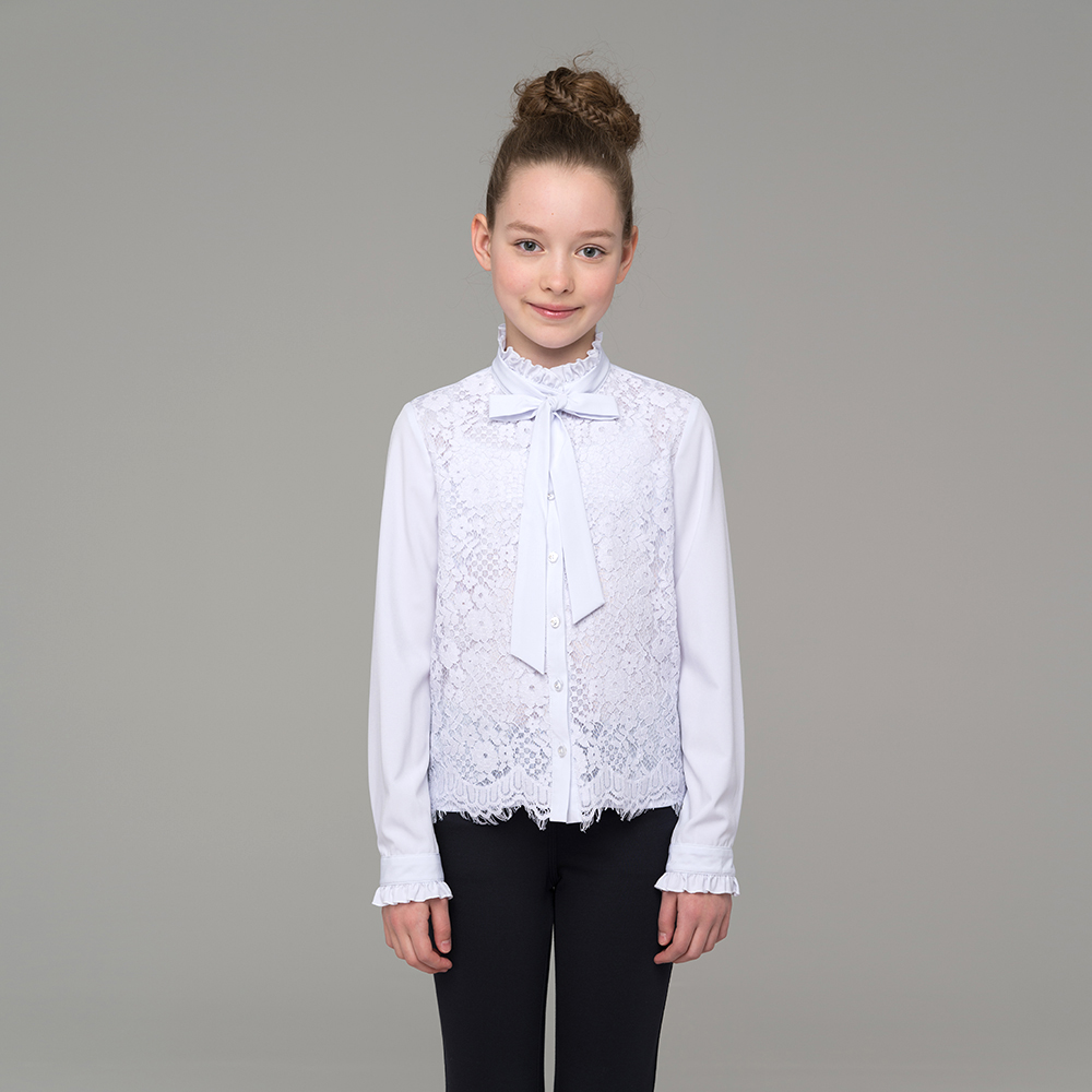 Блузка для девочки с длинным рукавом 206