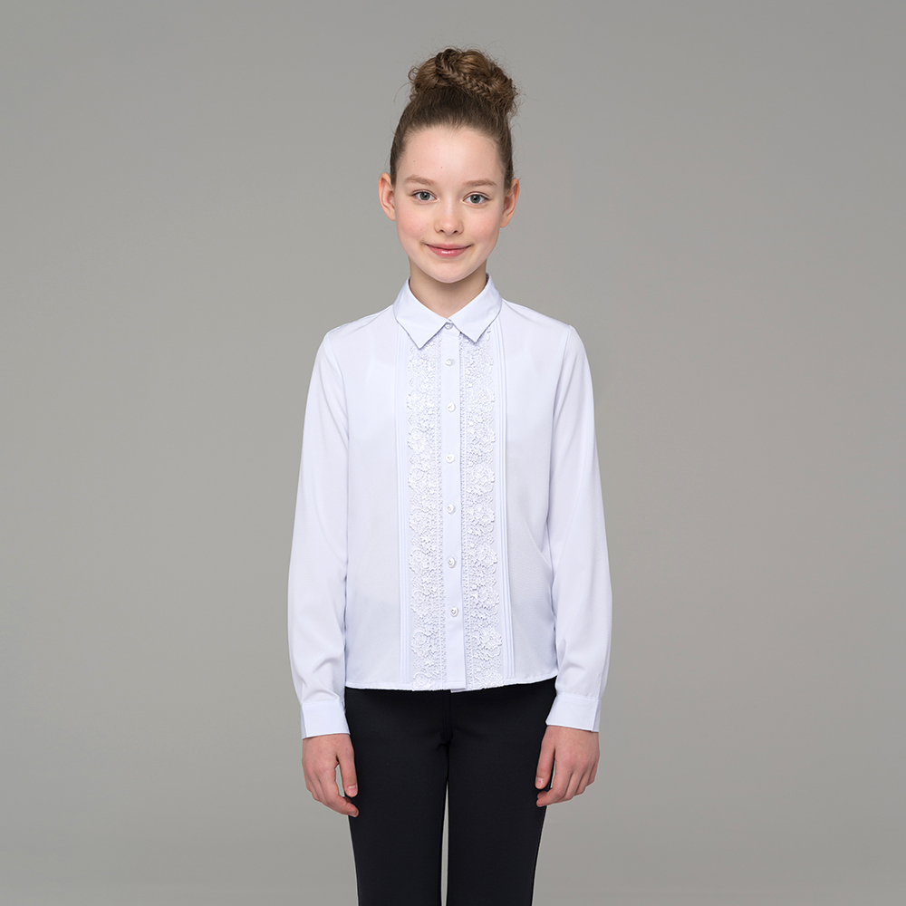 Блузка для девочки с длинным рукавом 660