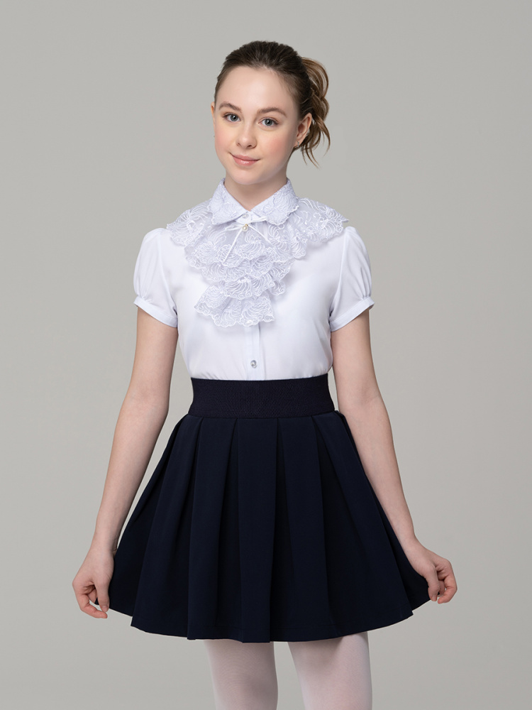Блузка для девочки с коротким рукавом 1002-1