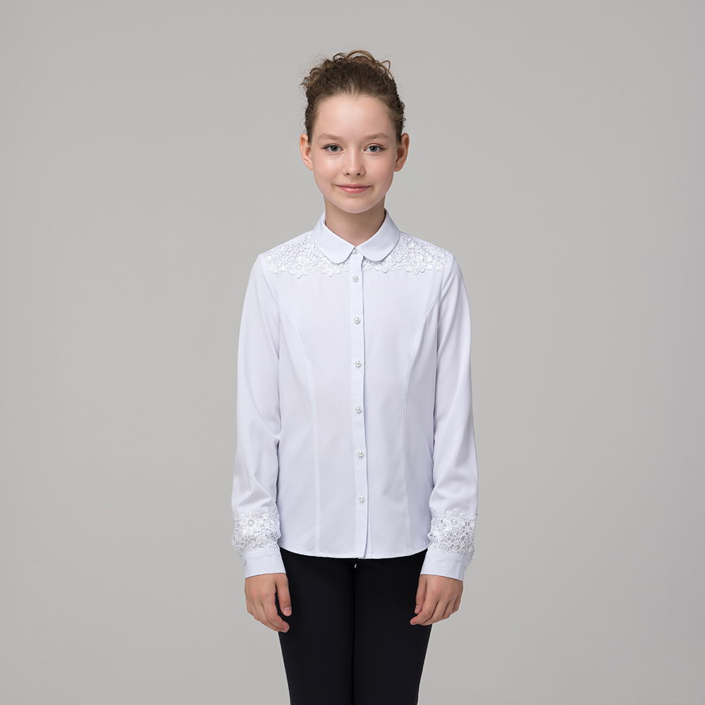 Блузка для девочки с длинным рукавом 290