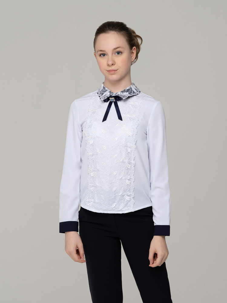 Блузка для девочки с длинным рукавом 929