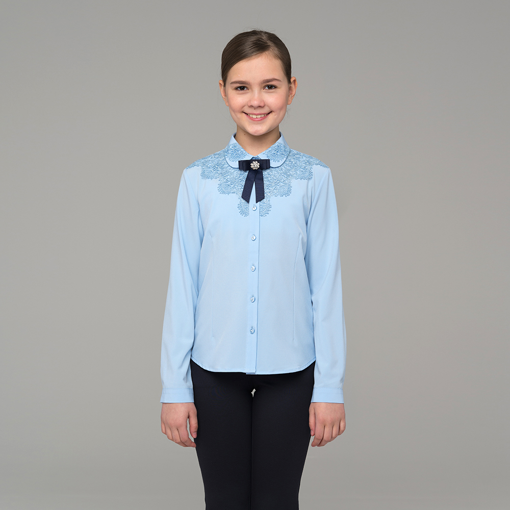 Блузка для девочки с длинным рукавом 559