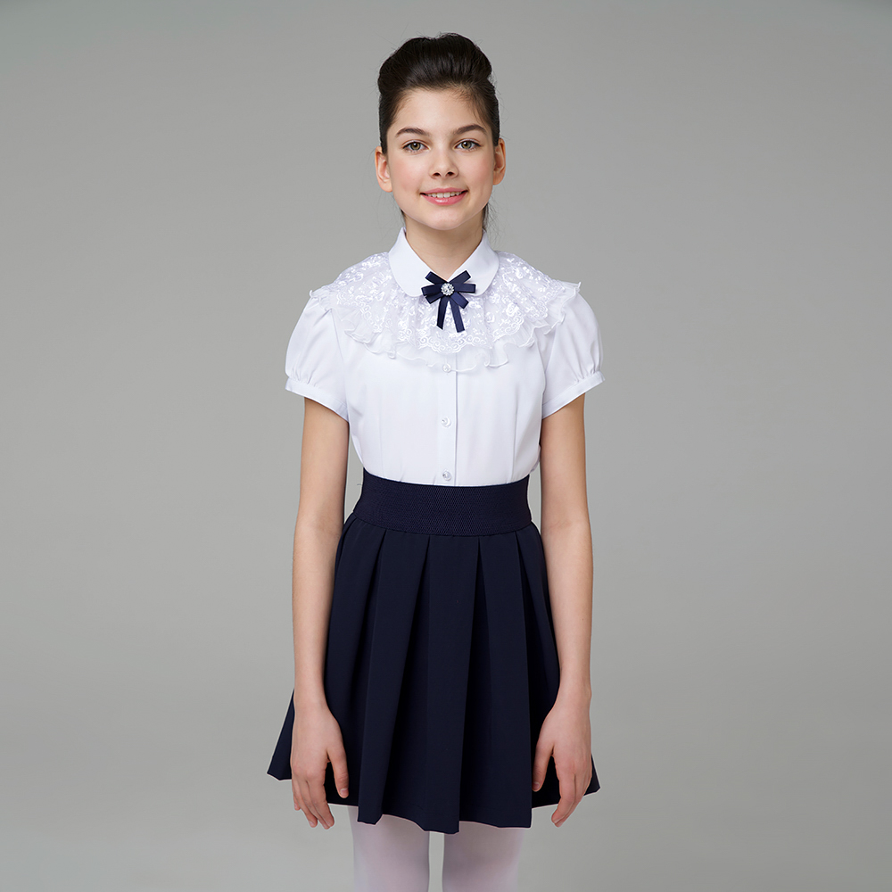 Блузка для девочки с коротким рукавом 016-1