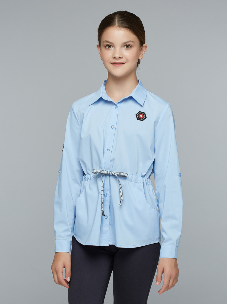 Блузка для девочки с  длинным рукавом   853