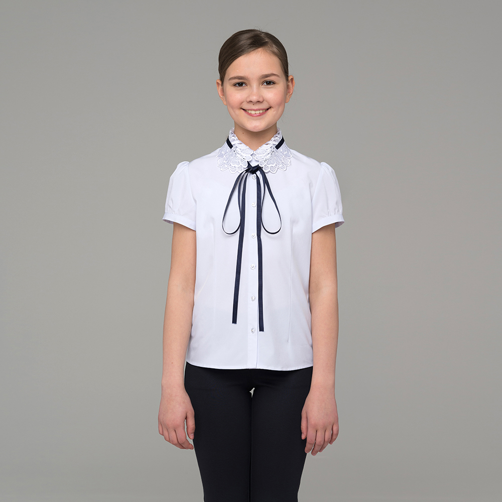 Блузка для девочки с коротким рукавом 505-1