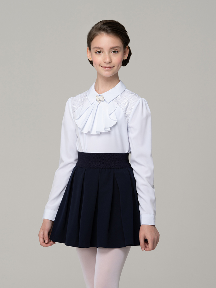 Блузка для девочки с длинным рукавом 939