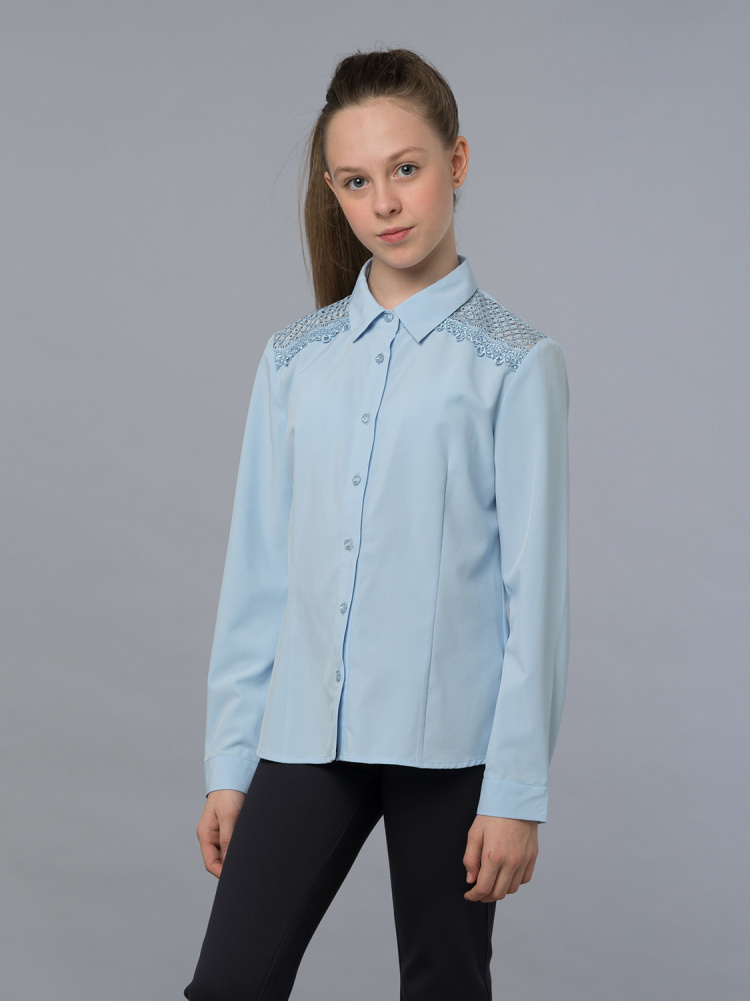 Блузка для девочки с длинным рукавом 727